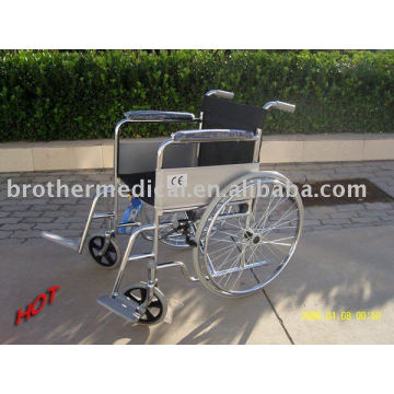 Chrom Plated Econômica Wheelchair Melhor Preço em 2015